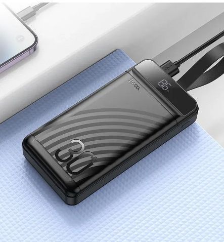 Павербанк зі швидкою зарядкою HOCO J123B 30000mAh | Power Bank | УМБ