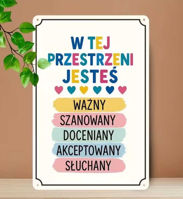 Nowa tabliczka vintage