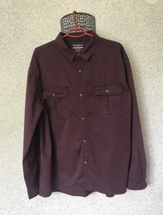 Чоловіча котонова сорочка рубашка  Wind River xl роз. 52-54