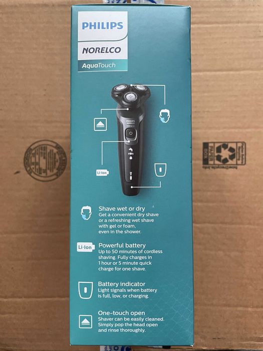 Бритва + тример Philips Norelco AquaTouch S5966/96 | NEW