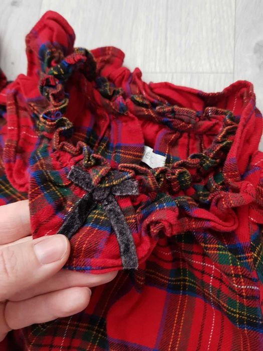 Сукня у клітинку Next на 3-4 рочки 98-104 см