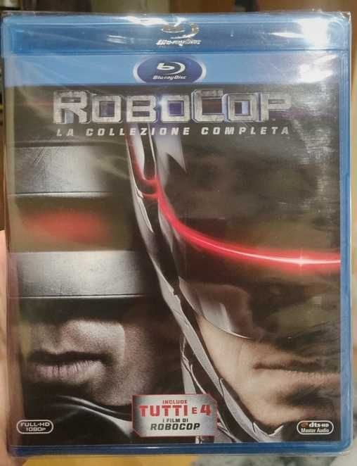 Robocop Blu-ray filmes 1, 2, 3 e 4 - NOVO