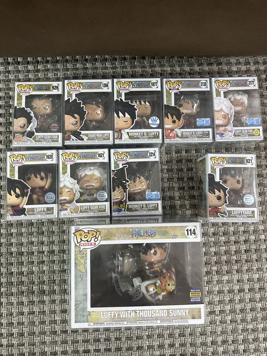 Funko Pop colecao One Piece Luffy