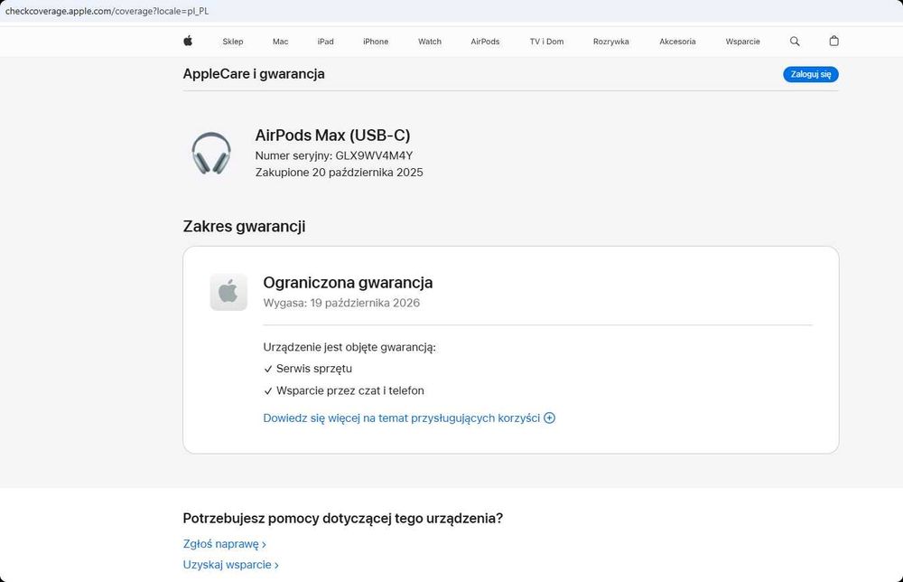 Blue Apple airpods max 2gen usb-c