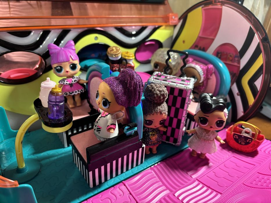 Літак ЛОЛ, іграшка 4в1 для ЛОЛ, Ляльки L.O.L.