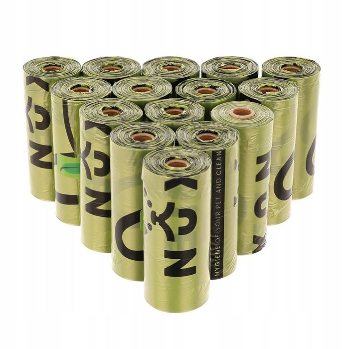 Bio Worki Woreczki Na Psie Odchody Kupy Psa 225szt Biodegradowalne Eco