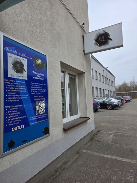 Punkt odbioru i nadania paczek, sklep JTR Outlet Bytom