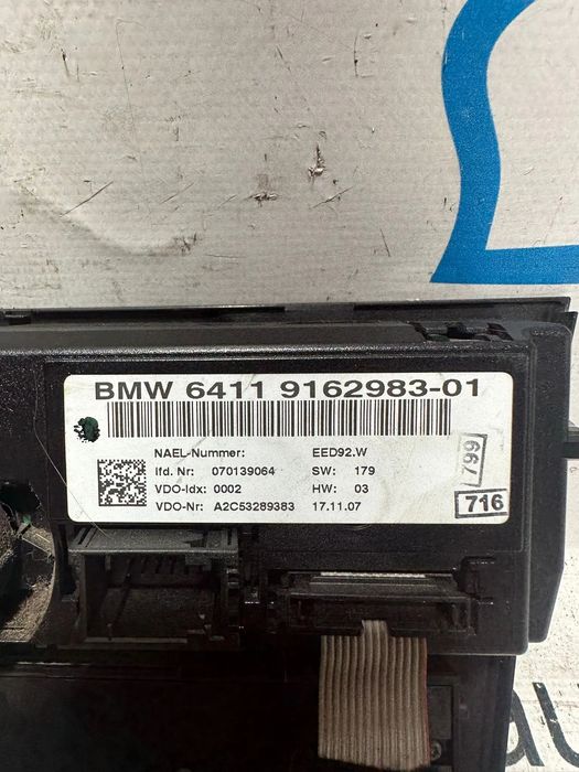 Climatronic Sofagem Digital Ar Condicionado AC BMW Serie 1 E81 3
