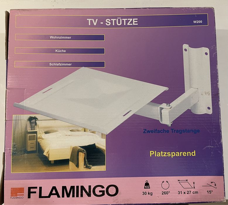 Uchwyt - pólka pod TV - nowa