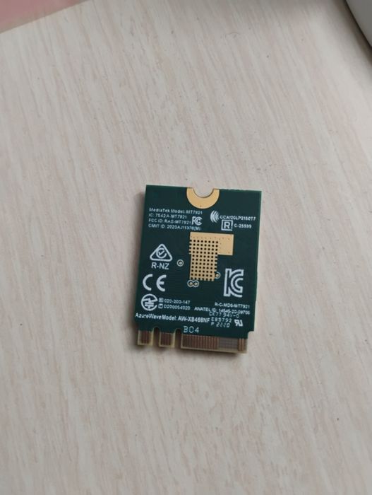 Karta Wi-Fi 6 + Bluetooth 5.2 – AW-XB468NF (MT7921) – NOWA