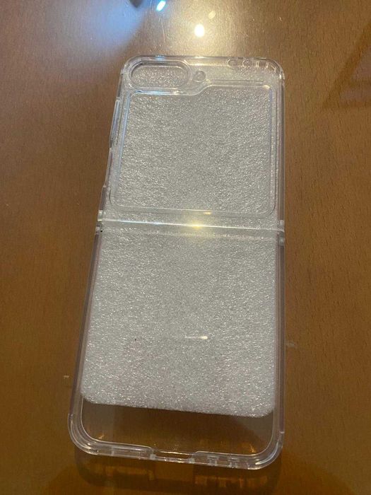 Capa Silicone transparente Samsung Galaxy Z Flip 6 - Novo