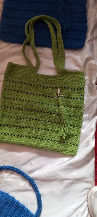Sacos e bolsas crochê