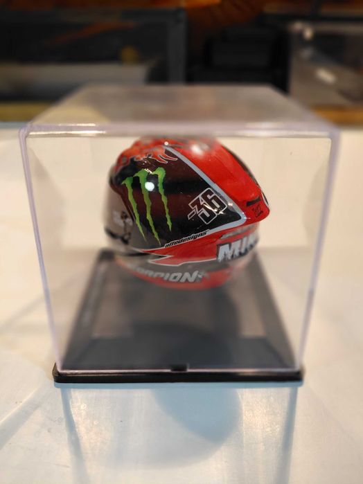 Capacetes Miniatura escala 1:5 Moto GP Mika Kallio 2014