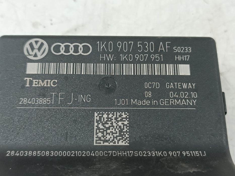 Módulo eletrónico - VOLKSWAGEN Golf VI (5K1) | 08 - 14
