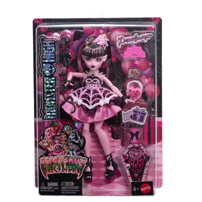 Лялька Monster High Страх який солодкий день народження Дракулора. Кукла монстер хай