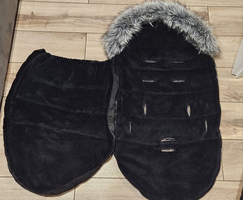 Śpiworek cottonmose+muffka handmade