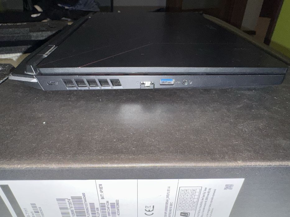 Laptop Acer Nitro5 AN515-58 RTX 3050ti intel core i7 12700