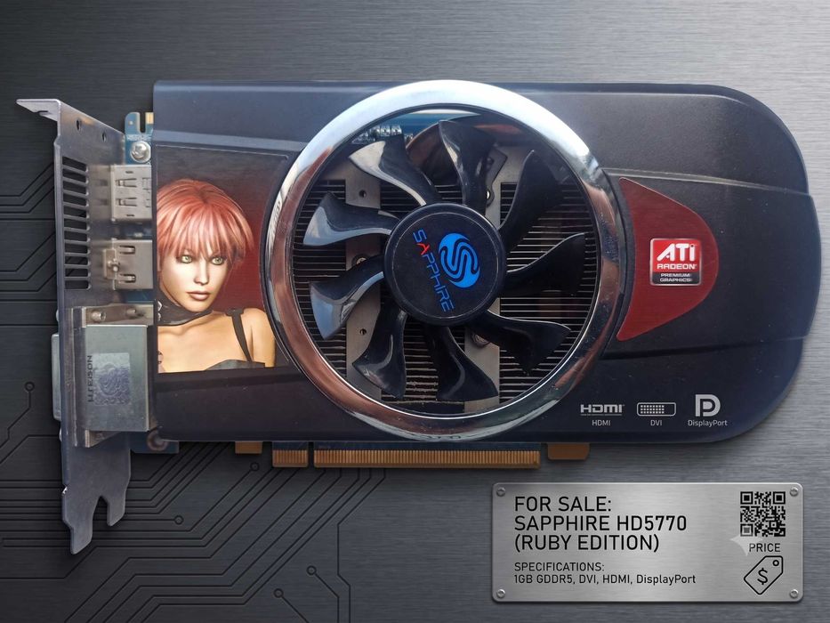 Продам видеокарту HD5770
