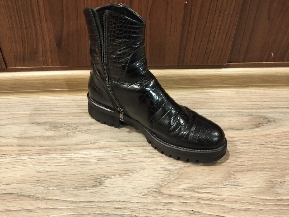 Италия ботинки натуральная кожа