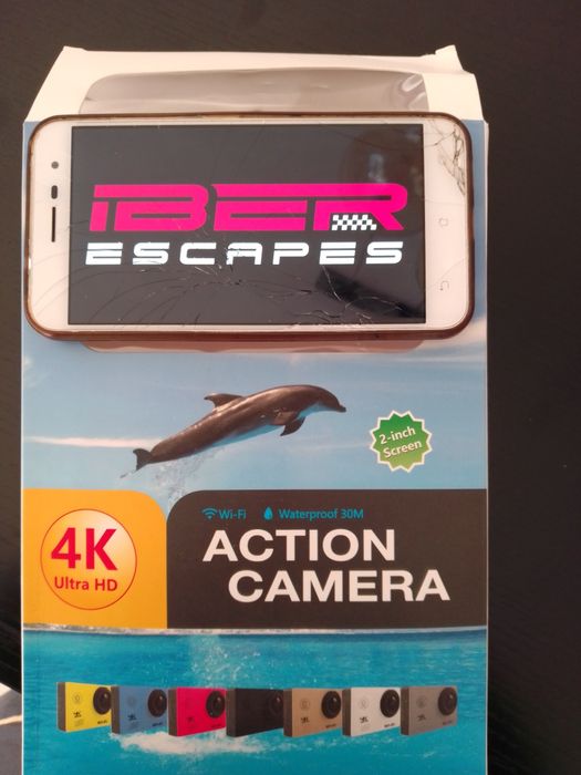 *NOVO* Action Cam Câmera 4K GoPro WiFi