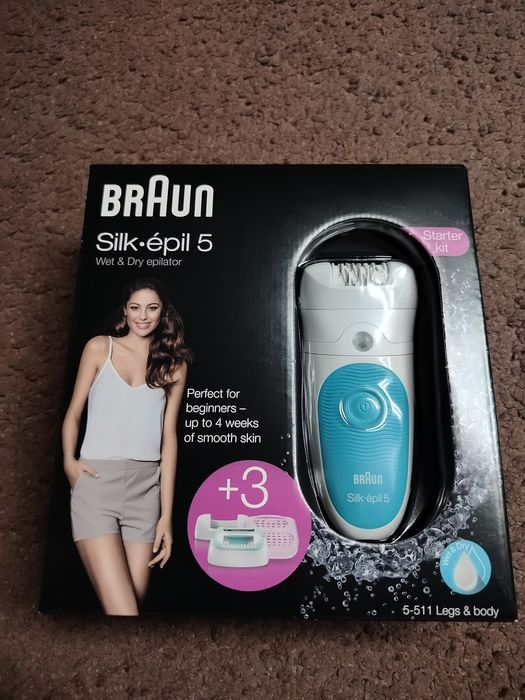 Braun depilator silk epil 5 nowy