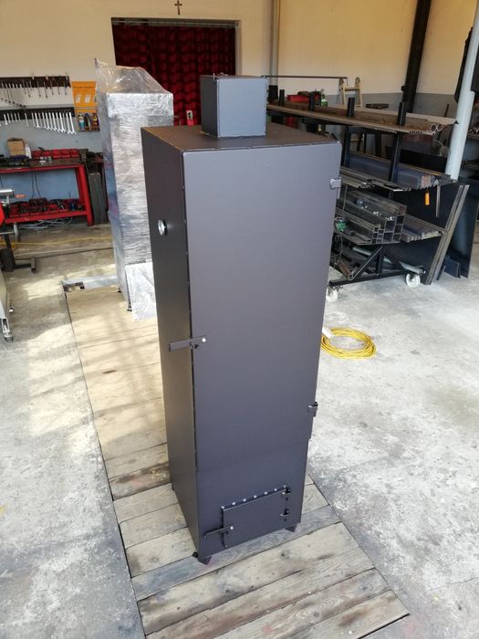 Wędzarnia Ogrodowa Grill Smoker Blacha 4 mm Solidna Od Kowala Wędzok