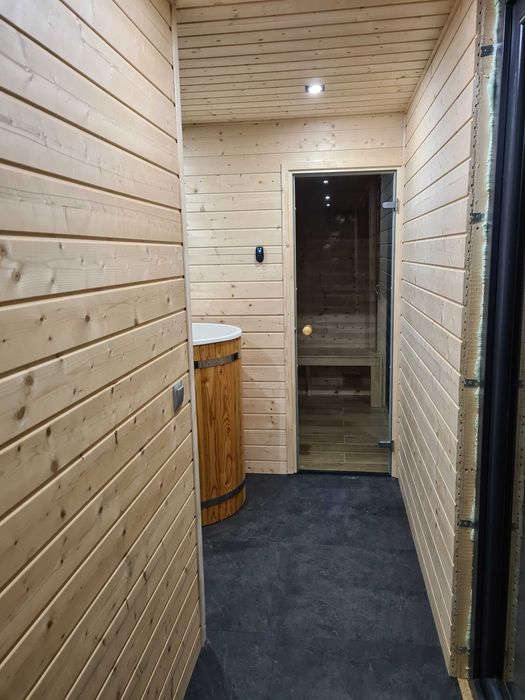 Dom, Sauna, Taras, Zadaszenie, bania , jacuzzi, biuro ogrodowe