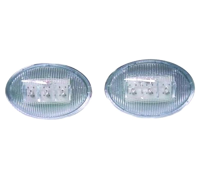 INTERMITENTES LATERAIS LED OPEL ASTRA F CORSA B C TIGRA 91-06 FUNDO CROMADO