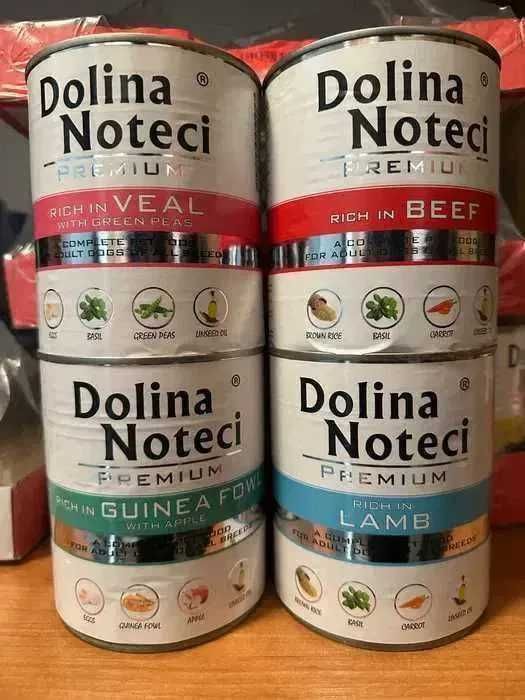 Mokra karma Dolina Noteci Premium 24 sztuki po 800g M I X