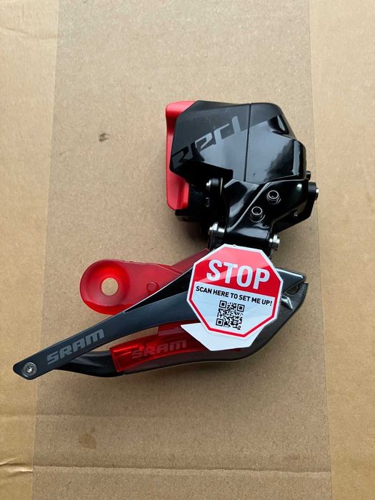 Câmbio dianteiro SRAM Red D1 eTap AXS de 12 velocidades com montagem