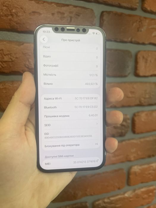 Iphone 12 pro 512gb Neverlock