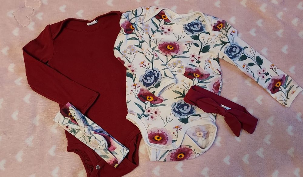 Komplet body i opaski H&M