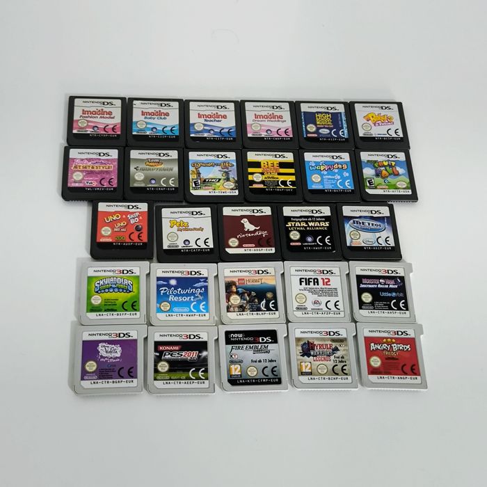 27 Jogos Nintendo 3DS / DS + Acessórios