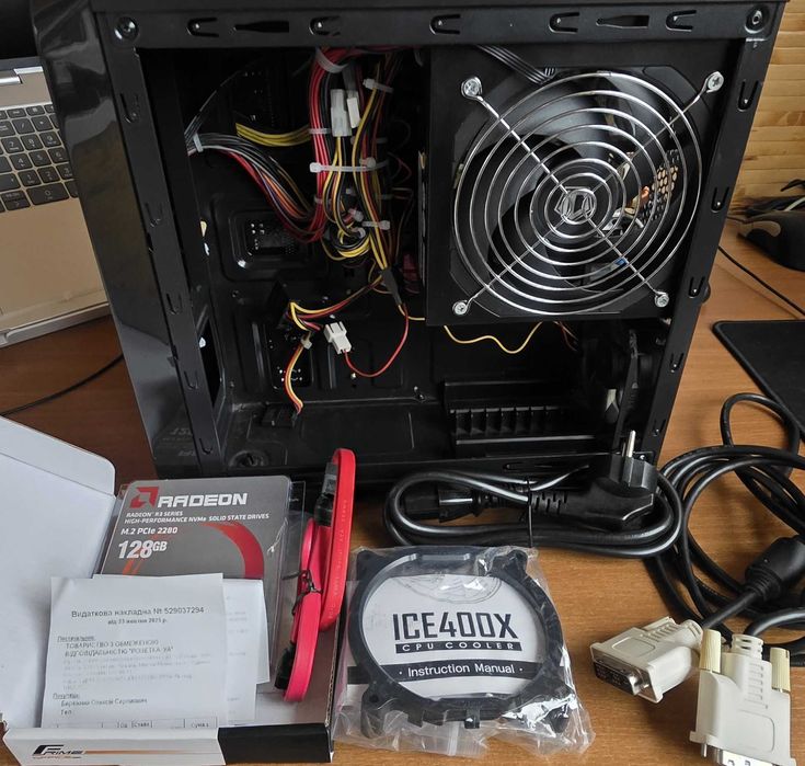 Компактний ігровий ПК FX-4320/GTX 1050 Ti 4GB/16GB DDR3/NVMe SSD 128Gb