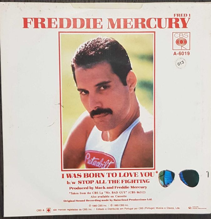 Vinil Single - Freddie Mercury - I Was Born To Love You