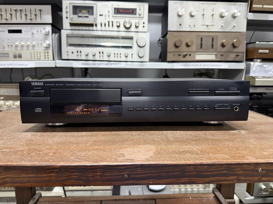 ‼️ Yamaha CDX-480 – Odtwarzacz CD Hi-Fi z Przetwornikiem 1-Bit DAC | Audio Room