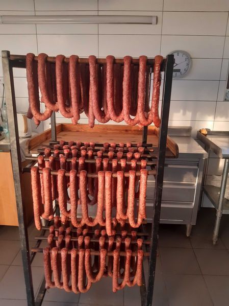 Wielkanoc Szynka kiełbasa Wędliny ze świniobicia od rolnika