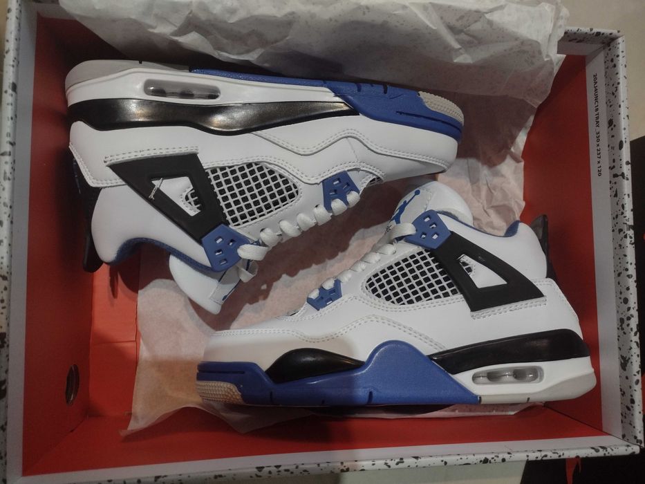 Nike Air Jordan 4 Retro „Motorsport” – Rozmiar 36,5 (23 cm) – NOWE!308497-117