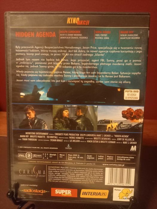 Tajny Projekt Dolph Lundgren dvd