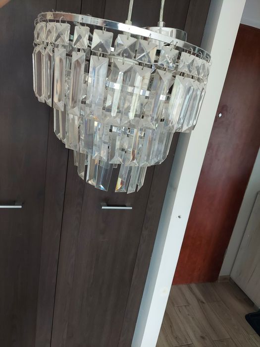 Lampa wisząca Viga 1-punktowa E27 chrom