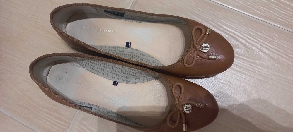 Tylko dzis Okazja !Baleriny  Tommy Hilfiger  nie zniszczone