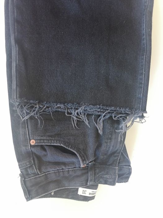 Calças de ganga pretas T. 36 Pull&Bear