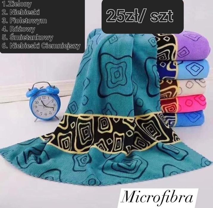 Ręcznik 70x140 Niebieski Ciemniejszy 3-6