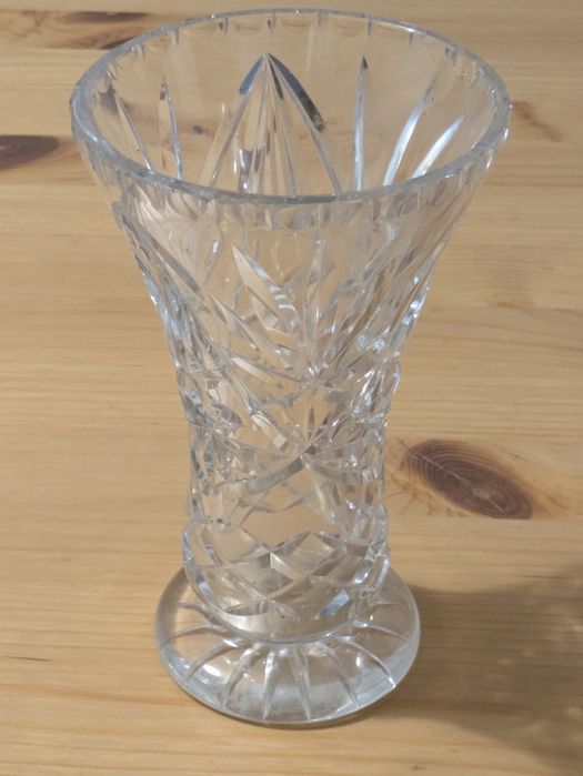 Kryształowy wazon PRL