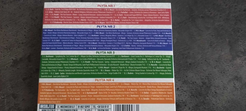 Dzieła Wielkich Mistrzów 4 cd deLuxe