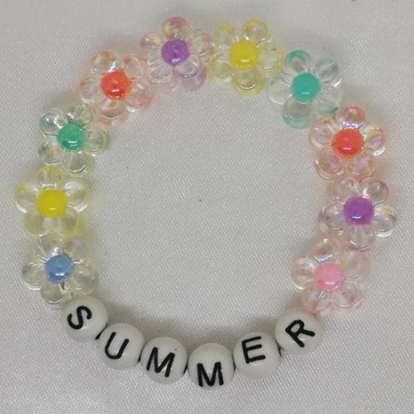 Pulseira Flores de Verão - Ref.:pefv93