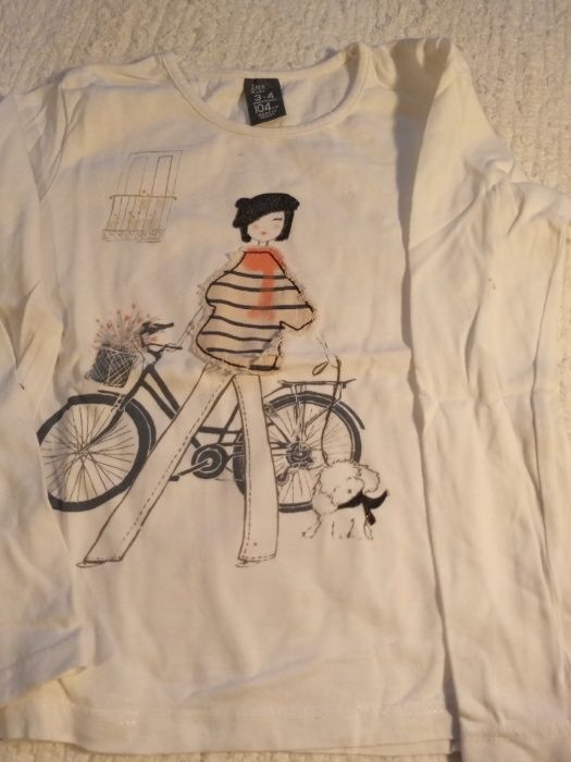 Conjunto de roupa "Zara" de menina 2-3 anos