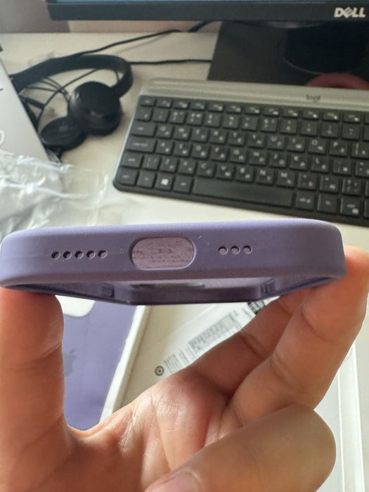 Оригінальний Фіолетовий чохол для iPhone 14 Pro — новий