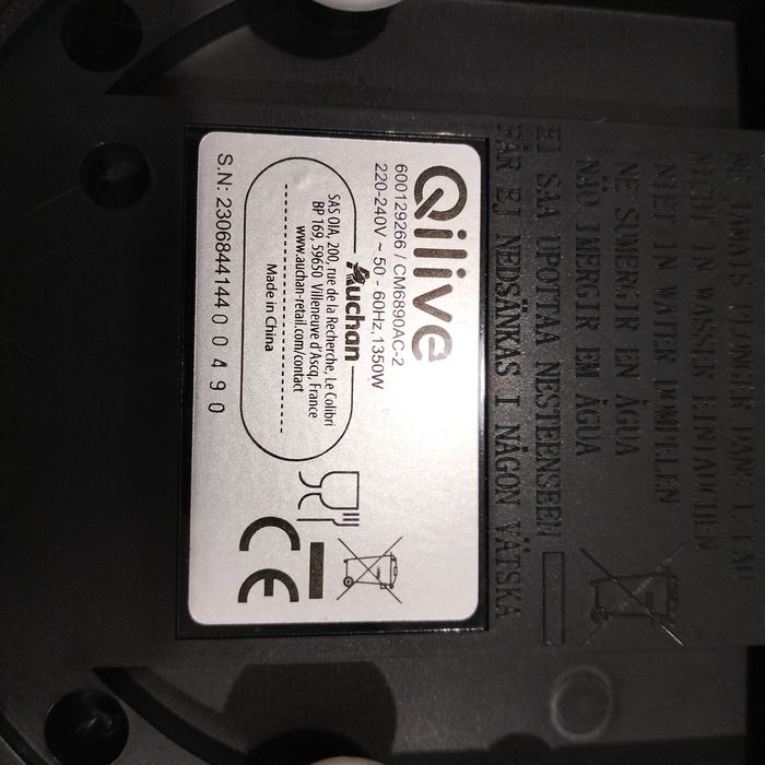 Máquina de café Qilive 3 em 1