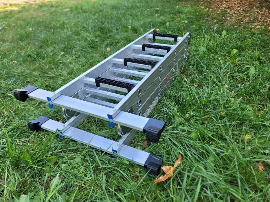 4,7м Лестница Трансформер Драбина 4х4 Как новая Алюминиевая